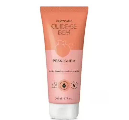 Hidratatante pessegura o boticário 200ml
