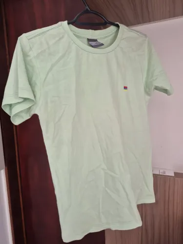 Camisa verde infantil tam 10