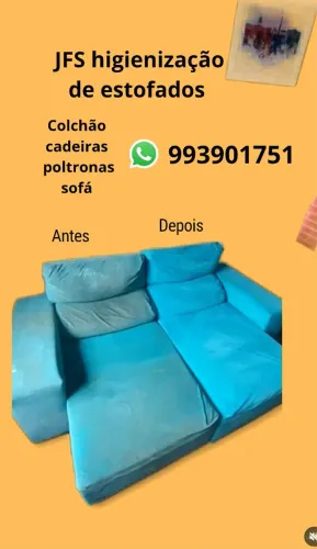 Higienização de estofados