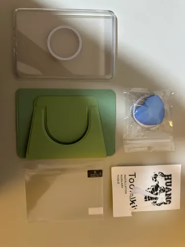 Capa magnética + película + popsocket magnético 