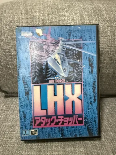 Air Force LHX Mega Drive - Japonesa - EA Sports CIB