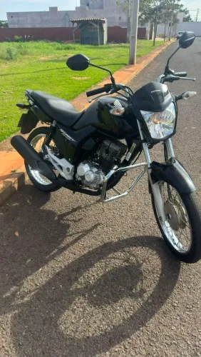 Honda CG Start 2023, partida elétrica