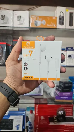 Fone de ouvido com fio h'maston para iPhone