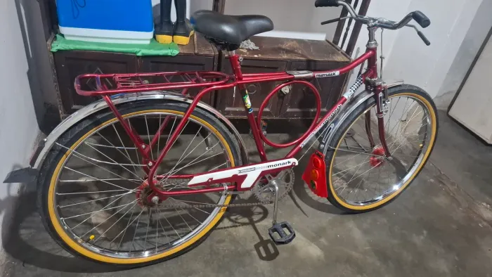 Bicicleta monark barra circular 1976