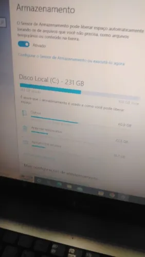 Notebook 256 gb 4 de ram