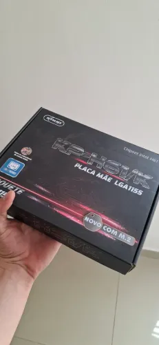 Placa Mãe LGA 1155 micro-ATX(com defeito)
