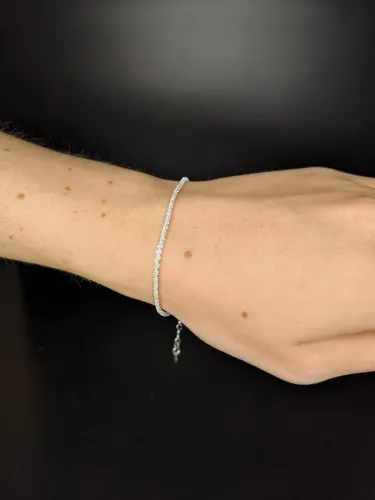 Pulseira Fina e Delicada Prata 925
