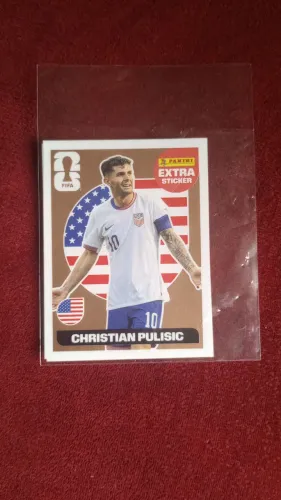 Extra sticker cristian pulisic.