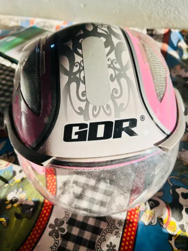 Capacete rosa