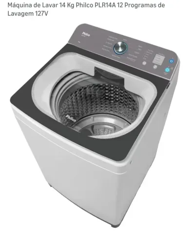 Máquina de lavar - lavadora philco 14kg