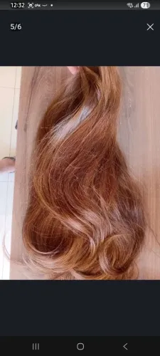 Cabelo natural 53cm 150gr