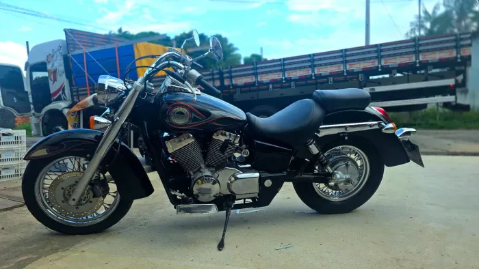 Honda Shadow 750 2008 Carburada