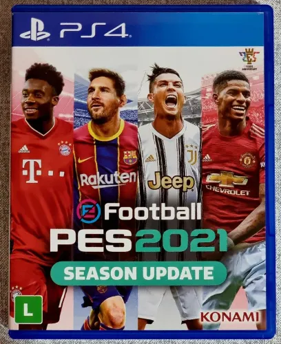 PES 2021 PS4 PS5 Midia Fisica Novo