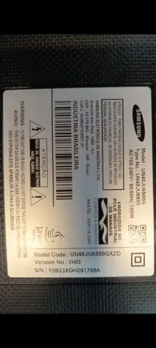 Vendo TV Samsung JU486500 Display Quebrado