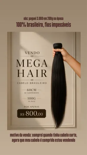 MEGA HAIR BRASILEIRO