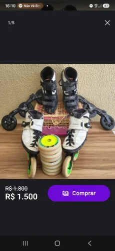 Comboio patins 