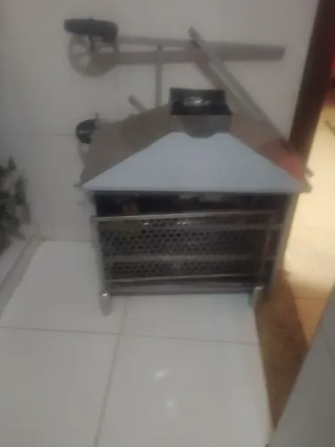 Churrasqueira inox nova
