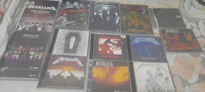 Cds e dcds metallica