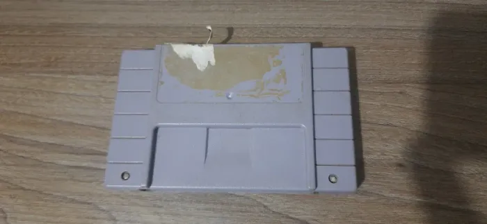 Super Mario World SNES Original Super Nintendo sem label funcionando perfeitamente