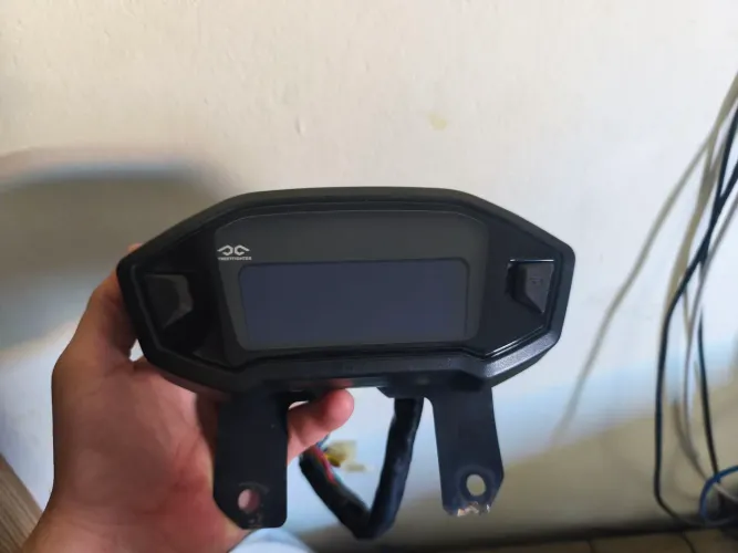 Painel digital moto