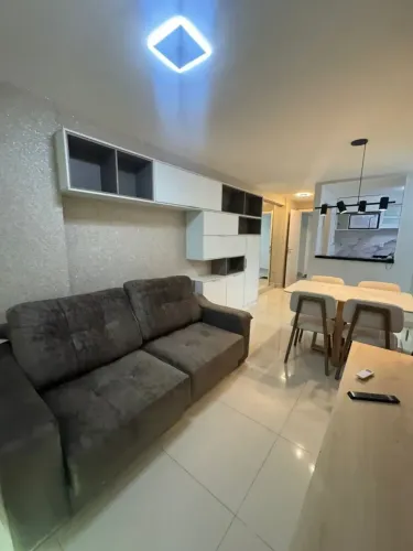 apartamento de quarto mobiliado no edificio unique- Ponta do farol