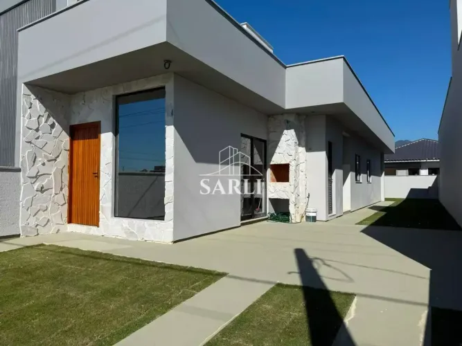 Casa com 3 quartos, 76 m², à venda por R$ 550.000 - Guarda do Cubatão - Palhoça/SC