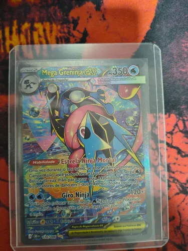 Carta pokémon Mega Greninja ex (116/086)