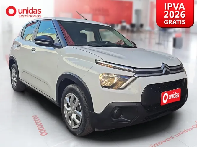 Citroen C3 Live Pack 1.0 Flex 6V 5P Mec. 2024