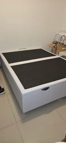 Cama box baú casal - Seminova Excelente estado