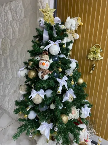 Árvore de Natal enfeitada