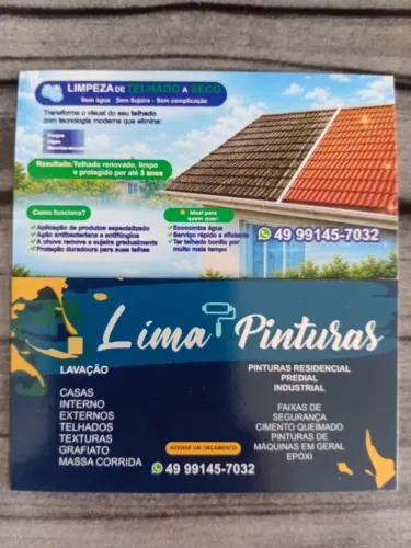Pinturas lavação de casas e telhados e pintura industrial
