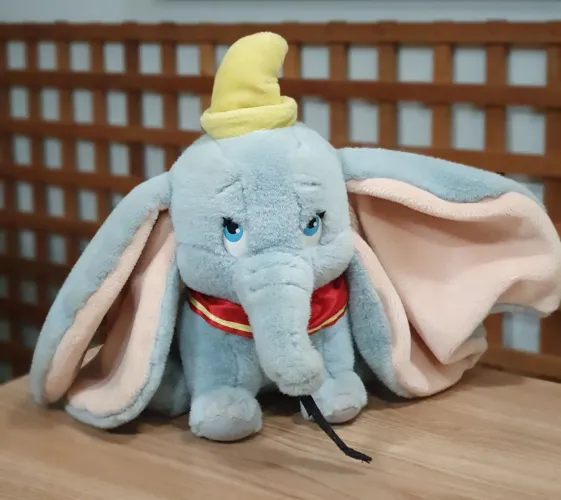 Dumbo Pelúcia Disney 35cm Original Importado