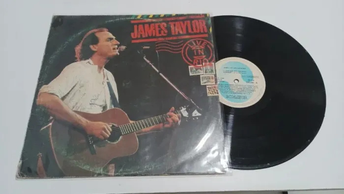James Taylor Lp Vinil - Live in Rio 1986