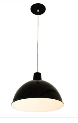 Pendente Design TD 821 Preto E27 Taschibra