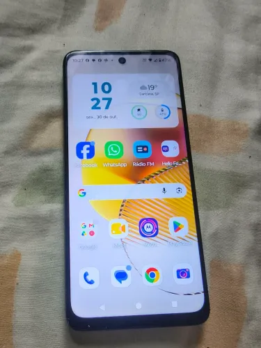 Celular Motorola g73 branco 