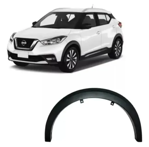 Moldura vão de roda dianteiro Nissan Kicks original <br>2018 a 2021<br><br>Cód 63810 5RY0A