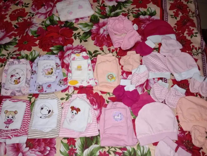 Lote roupinhas de bebe menina