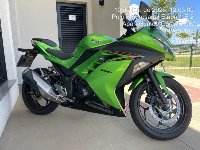 ほいみん Motos Kawasaki Ninja 2024 no Brasil