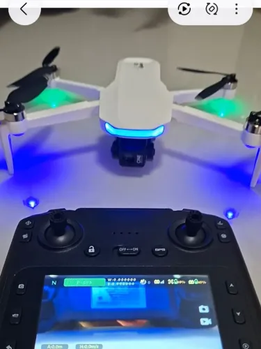 Drone S-X1 Gps 4k Motores Brushless Controle Com Tela Bag<br>