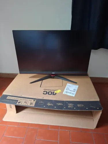 Monitor Gamer AOC Hero Quad 27" QHD 155Hz 1ms (Q27G2) - Impecável na Caixa