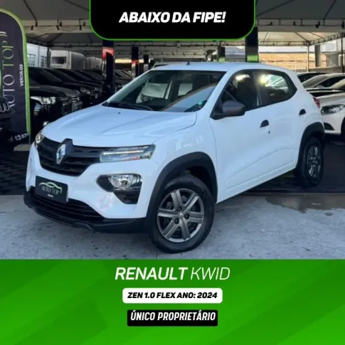 Renault Kwid Zen 1.0 Flex 12V 5P Mec. 2024