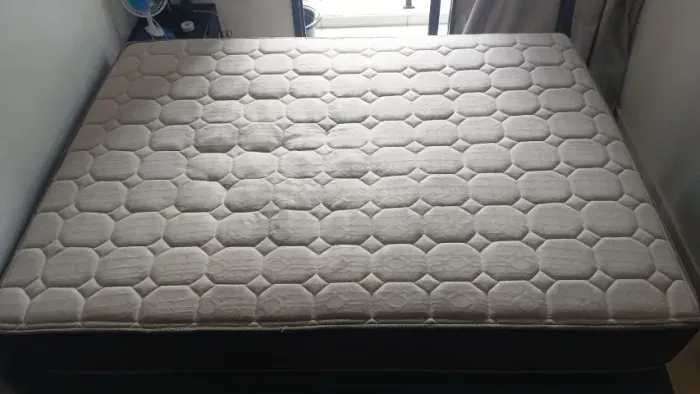Colchão de Casal Ortobom Pró-Saúde Superpocket + Box-Baú