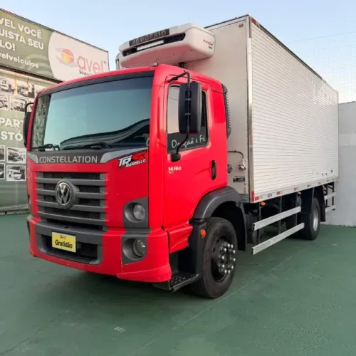 Volkswagen 14.190 4x2 2021 Baú refrigerado Único dono reduzido