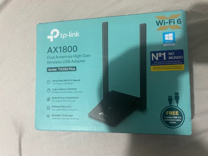 Adaptador Wi-Fi tp link ax1800