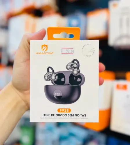 Fone Bluetooth Tipo Brinco Hmaston F928