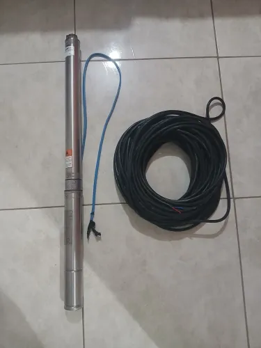 Bomba Caneta 0,5 HP + 50m cabo PP 2 X 2,5mm