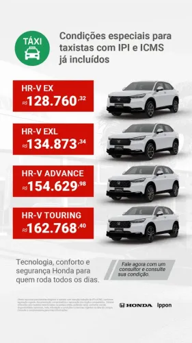 Honda HR-V EX 1.5 Sensing 16V 5P Aut. 2026