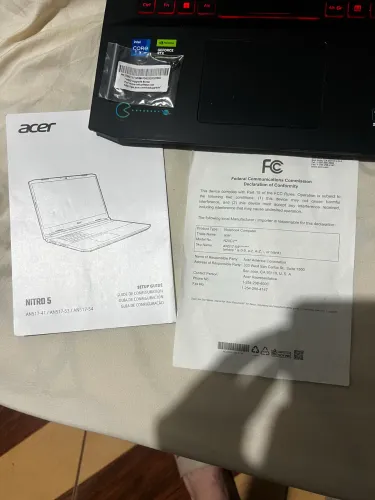 Vendo notebook Gamer Acer Nitro 5