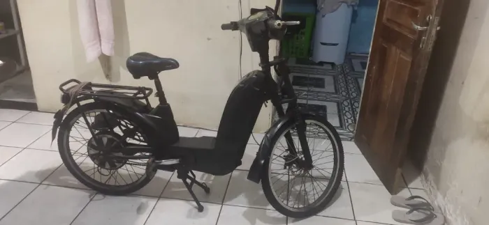 icicleta Elétrica Sousa 48V Aro 24 Usada Leia Descrição