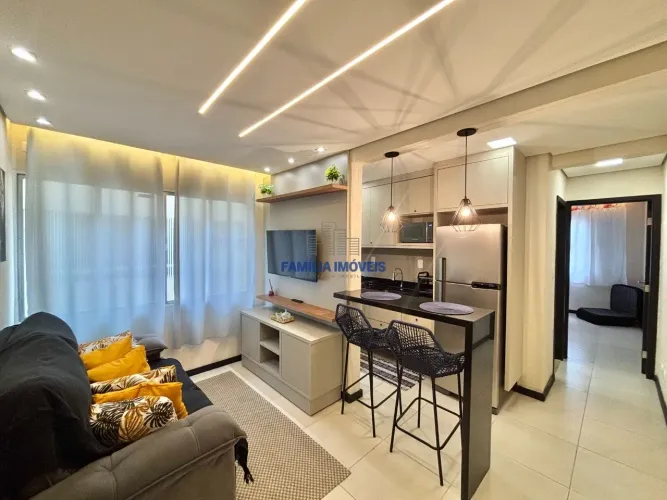Apartamento a venda 1 quarto reformado Itararé São Vicente/SP